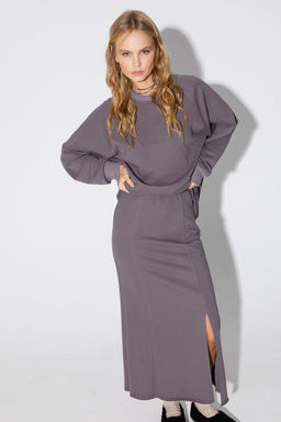 Юбка Pirs 5011 серо-бежевый