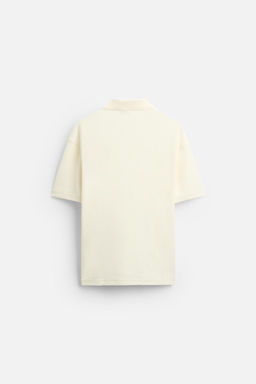 TEXTURED POLO SHIRT - Zara фото 32