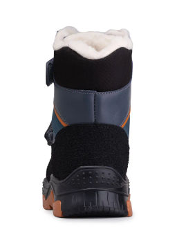 BL-243(21) Ботинки цвет сине-голубой (шерсть) - Bottilini фото 8