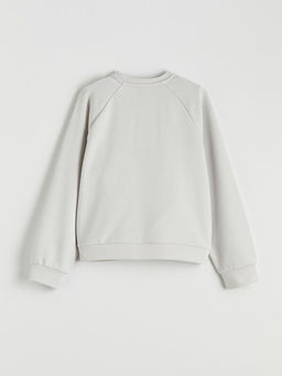 New York Bask?l? K?z ?ocuk Soft Touch Sweatshirt