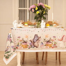 Скатерть «Доляна» Magical beasts, 145×180±3 см