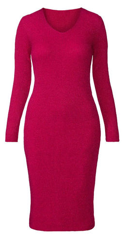 Трикотажное платье ESMARA с блестками фото 6