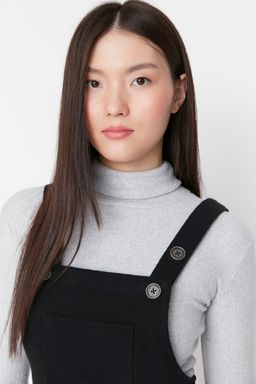 Trendyolmilla Kahverengi Mini Jile Dokuma Elbise TWOAW20EL2134  фото 3