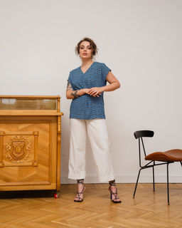 Футболка из штапеля 17.4.2 - Sahar art lab фото 3