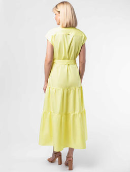 Платье из премиального 100% хлопка-вуали - Vilatte фото 4