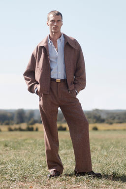 LIMITED EDITION WOOL HERRINGBONE JACKET