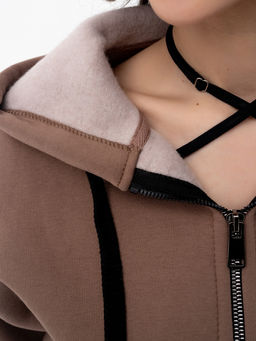 Толстовка жен.арт.1146-5,кофейная - Binita фото 5