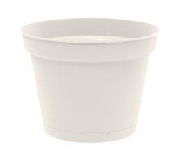 Горшок для цветов "Mint" D240мм 5л с поддоном (светло-бежевый) 221612125/01