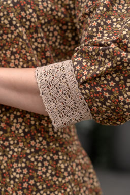 платье хлопок фланель - Новый лен фото 4