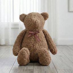 Подушка декоративная арт.4692-10 Медведь ТЕД хлопок беж