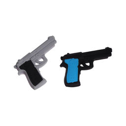 Цена за 140 шт. Ластик фигурный "Пистолет", МИКС