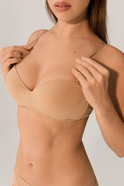 Бюстгальтер жен. Magnolia белый Bandeau bra - Sensera фото 5