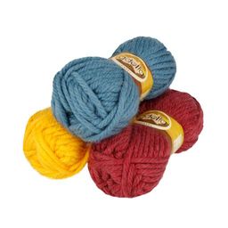 Пряжа ADELIA FAST 78% акрил, 22% шерсть 3 шт. х 150 г 45 м  2 м