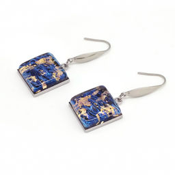 Серьги из муранского стекла GOLDEN NIGHT LS2555 - Vloes фото 3