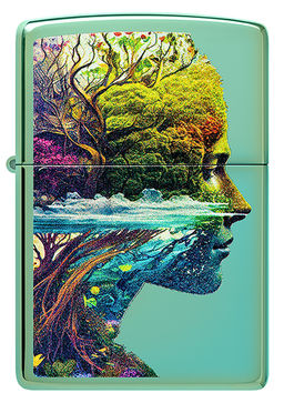 Зажигалка ZIPPO Единение с природой | One with Nature 46233  фото 2