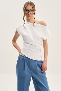 Топ GO F1009/01-01.164-170 белый - Pirs фото 3