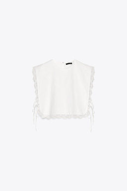 EMBROIDERED TIE TOP - Zara фото 6