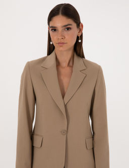 Bej Slim Fit Ceket - Pierre cardin фото 2
