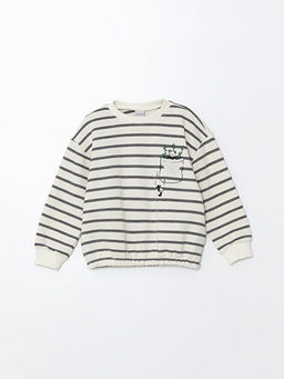 Bisiklet Yaka K?z ?ocuk Sweatshirt