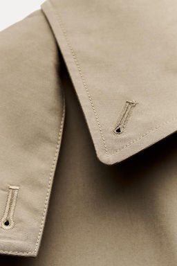 ZW COLLECTION SHORT HOODED TRENCH COAT - Zara фото 10