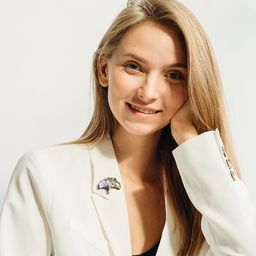 Брошь Гинкго - Orgalica фото 4