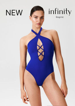 Infinity / Купальник жен. Darmen классический синий - Infinity Lingerie фото 12