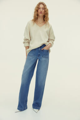 Wide High Jeans - H&m фото 9