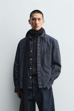 RELAXED FIT DENIM SHIRT - Zara фото 2