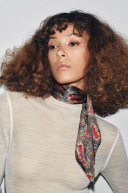 PRINTED TIE SCARF