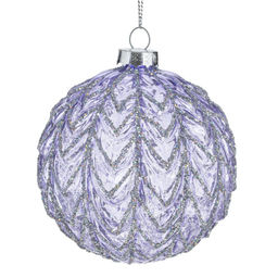 Украшение новогоднее "Шар", D 8 см, L8 W8 H10 см, 2в.