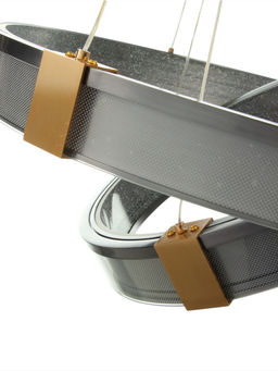 Люстра Emma 168 Вт LED 3000-6000К черный/кофе/золото Ø40+60×100 см