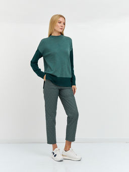 брюки женские стеганые укороченные