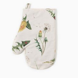 Цена за 2 шт. Варежка-прихватка Этель Одуванчики, 20?27 см, 100% хлопок, саржа 178 г/м?