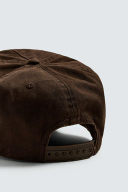 WASHED PRINT CAP - Zara фото 7