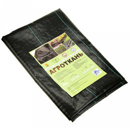 Упаковка Агроткань 100мкм 1,6х5м, черный (Россия)