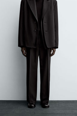 PLEATED SUIT TROUSERS - Zara фото 2