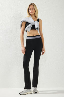 Siyah Scuba/Dalg?c Rahat Kesim Ispanyol Paca Orme Spor Esofman Alt? TWOAW20EA0083