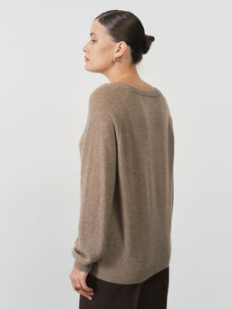 Джемпер кашемировый 1105 капучино