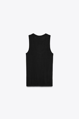 BASIC PLAIN KNIT TOP - Zara фото 7