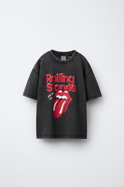 ROLLING STONES  WASHED-EFFECT T-SHIRT