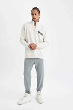 DeFactoFit NBA Chicago Bulls Стандартный крой с тремя карманами, прямые спортивные штаны для бега из ткани для скуба-дайвинга  фото 2
