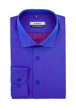 Сорочка мужская длинный рукав GREG 263/139/1093/ZV  фото 10