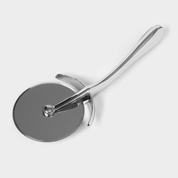 Нож для пиццы и теста Доляна Dali, 18.5 см, нержавеющая сталь, серебристый