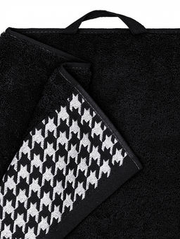 Полотенце для лица 50x90 черный махровая ткань