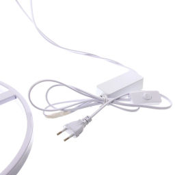 Фигура светодиодная "Волшебная Бабочка" на стойке h-2,08м, длина крыла 100 см, без движения,220v,Белый