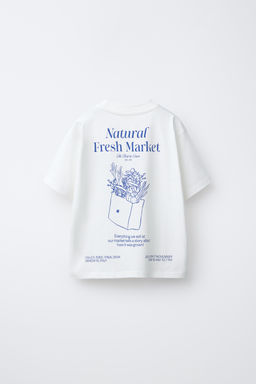 EMBROIDERED AND SLOGAN T-SHIRT - Zara фото 6