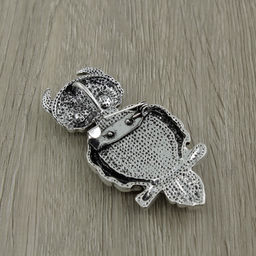 Брошь Филин авантюрин коричневый - Agat77 фото 3