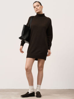 Туника из пуха яка 10047 темно-коричневое