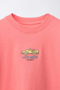 CAMISETA BORDADO / Salm?n