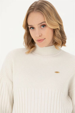 Женский кремовый свитер - U.s. polo assn фото 3